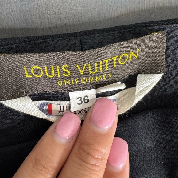 Louis Vuitton Uniformes Black Dress Pants - Picture 4 of 10